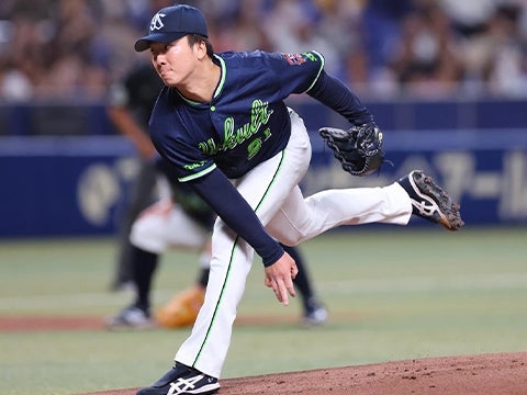 吉村投手が6回1失点の好投