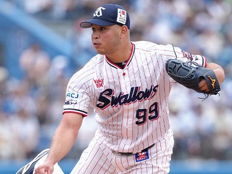 ヤフーレ投手が7回無失点の好投