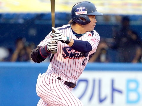 試合再開直後のタイムリー