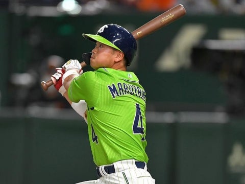 丸山和選手が2安打3打点の活躍！