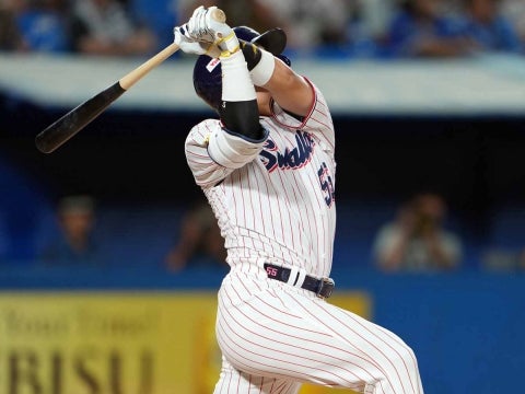 村上選手が19号ソロ！