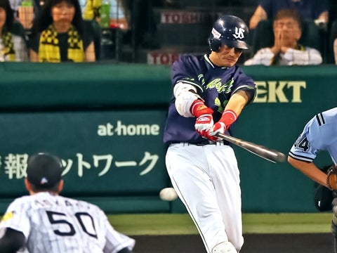 勝ち越し2点タイムリー