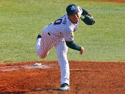 山本投手が1イニング無失点（イースタン・リーグ）