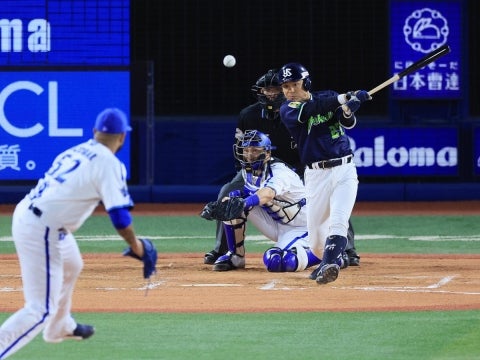中村選手がタイムリー