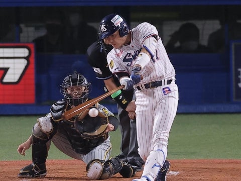 中村選手がマルチ安打&好リード
