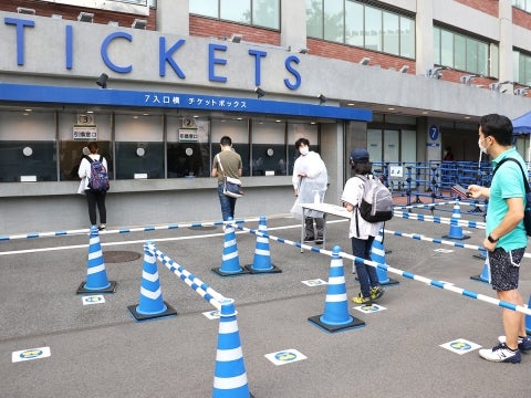 神宮球場内の対応策