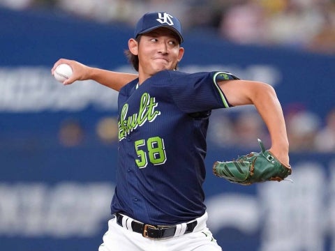 阪口投手が2回無失点に抑える好リリーフ