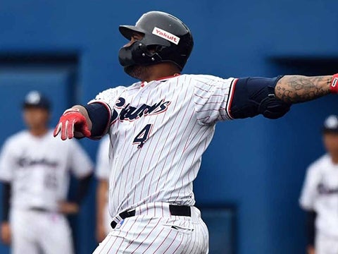 2打席連続のホームラン！