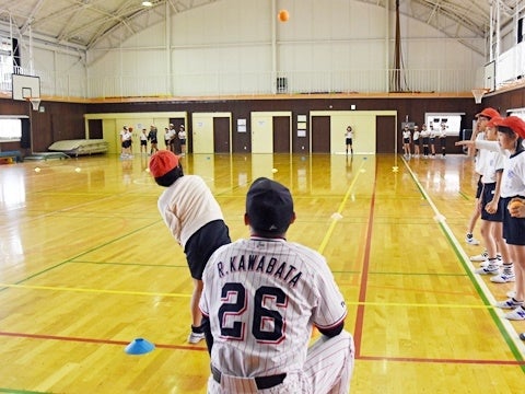 ゲームで大盛り上がり