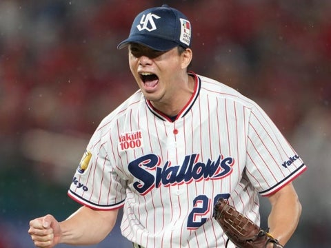 木澤投手がピンチを切り抜ける！