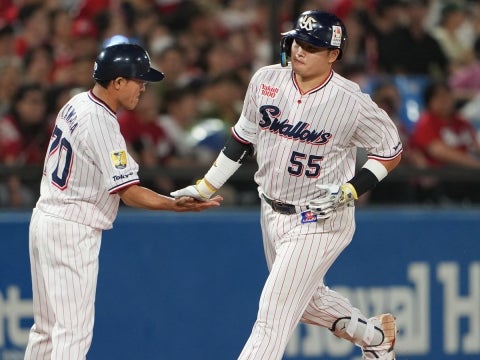 村上選手が21号ソロ含む、2安打3打点！