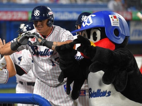 オスナ選手が12号満塁ホームラン