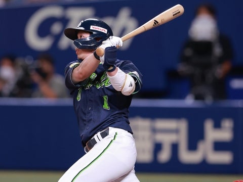 山田選手が3打点！