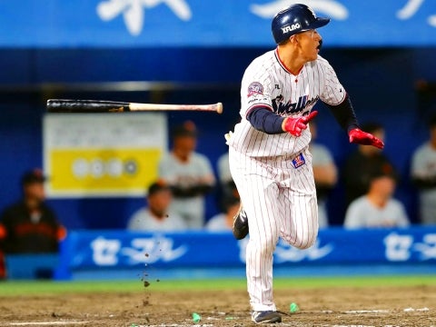 中山選手が2号2ラン