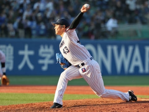 2奪三振含む三者凡退