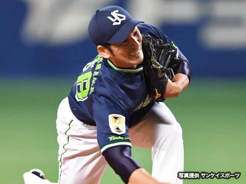 先発の山中投手が8回1失点の好投！