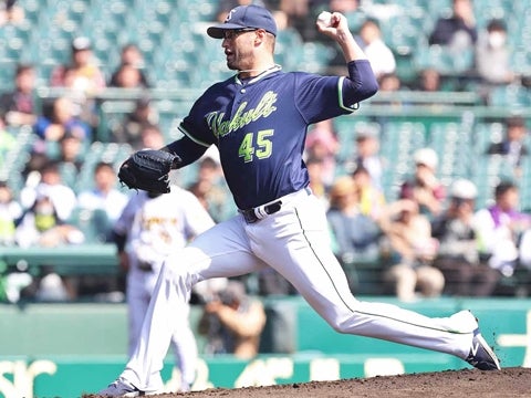 先発・ハフ投手が5回2安打無失点の好投