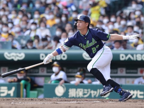 青木選手がタイムリー