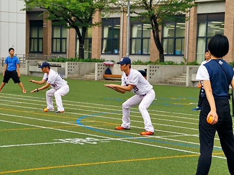 せーの、パクッ