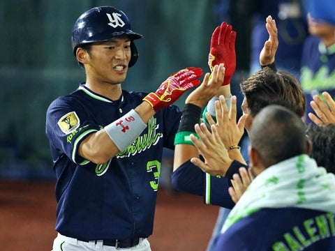 一時同点の1号ソロ