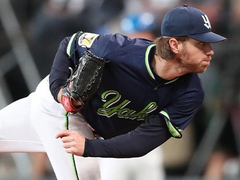 ピーターズ投手が5回1失点の好投