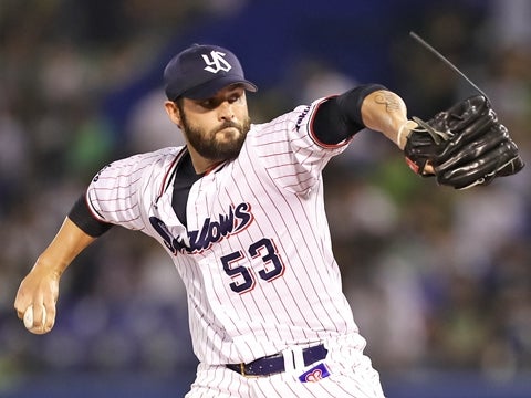 2イニング連続三者凡退で勝利投手に