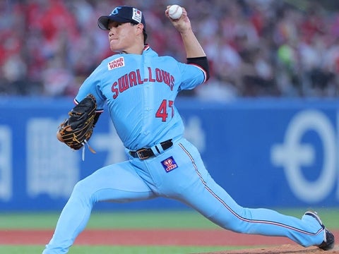 高橋投手が7回4安打無失点の好投