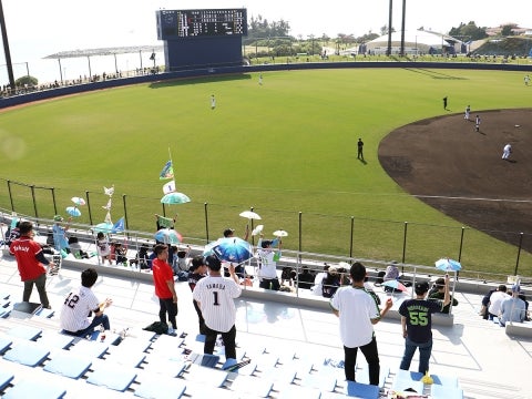 大きな声援で後押し