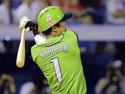 山田選手が球団新記録となる10試合連続打点