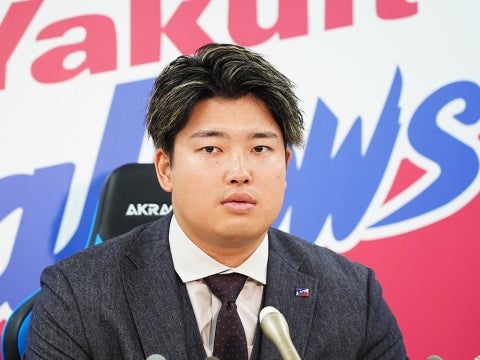 村上選手「優勝して、日本一になること」