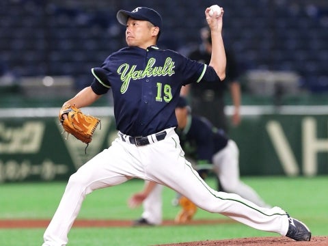 石川投手が5回2安打無失点の好投