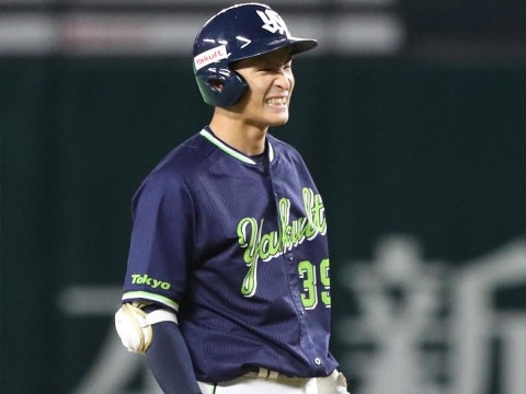 宮本選手が追加点となるタイムリー二塁打！