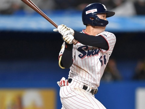 長岡選手が2安打1打点の活躍！