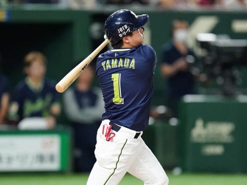 山田選手が3号ソロ！