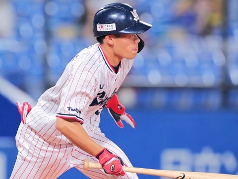 塩見選手がマルチ安打