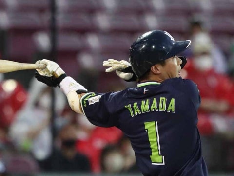 山田選手が先制タイムリー含む、マルチ安打の活躍！