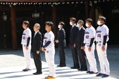 明治神宮で必勝祈願