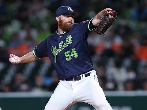 サイスニード投手が6回2失点の力投