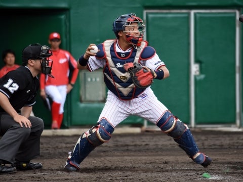 オープン戦初安打＆初盗塁阻止