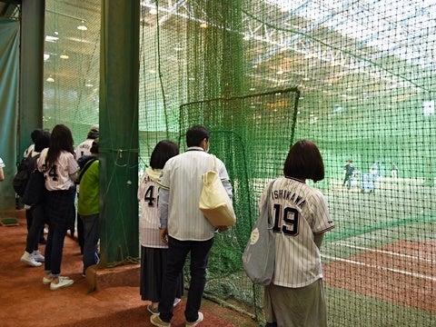 普段は入ることのできない場所から