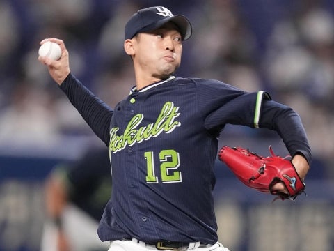 石山投手が好リリーフ