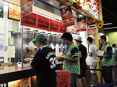 ウインナー盛り割引販売