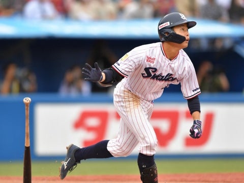 山崎選手が逆転の2号3ラン！