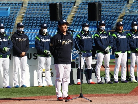 新選手会長は小川投手！