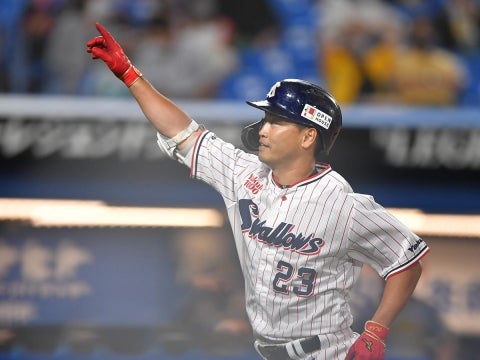 青木選手が8号ソロ！