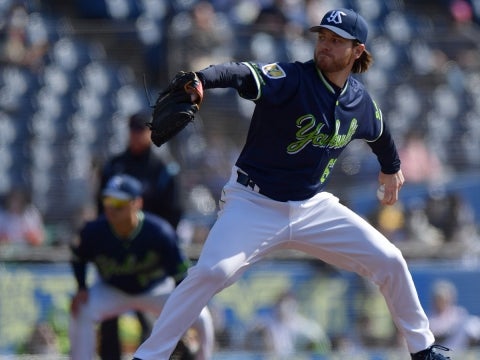 ピーターズ投手が2回無失点