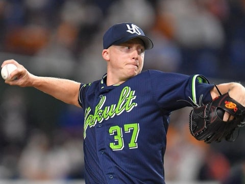 今シーズン初セーブを挙げる