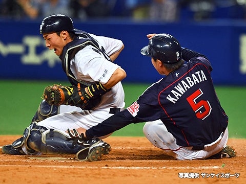 先制打ならずも一矢報いる4号ソロ