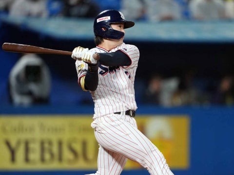 長岡選手がマルチ安打！