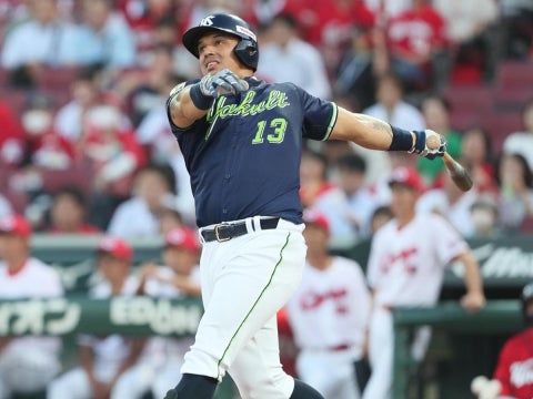 オスナ選手が15号3ラン